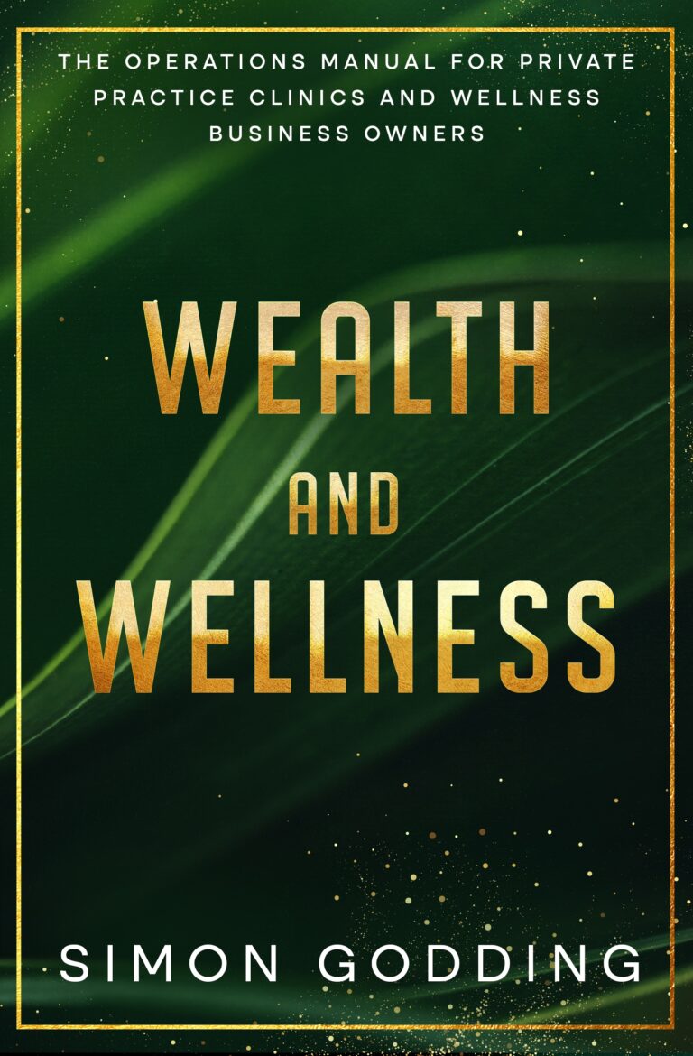 Wealth And Wellness By Simon Godding Front Cover